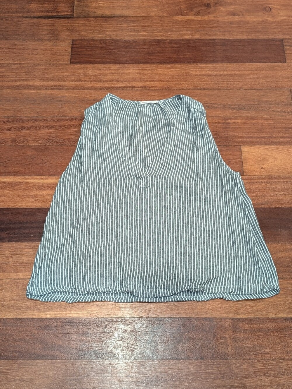 Marine Layer Striped V-Neck Sleeveless Women's Top
